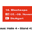 Blechexpo 2019 - Wir freuen uns auf Sie!