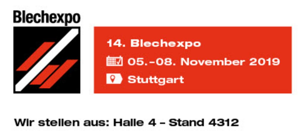 14. Blechexpo 2019 in Stuttgart