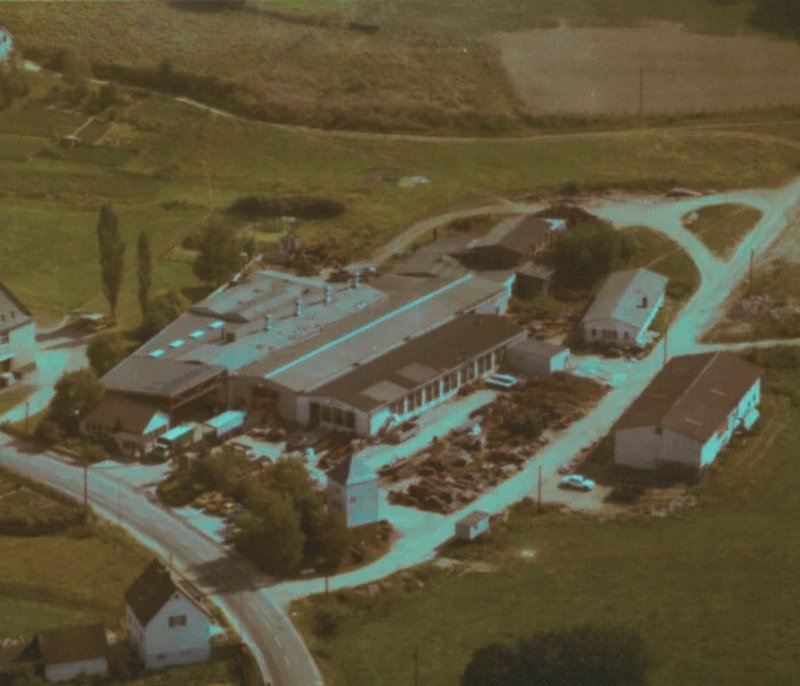 Bild: Luftbildaufnahme des Werkes Würdinghausen in den 1970er Jahren